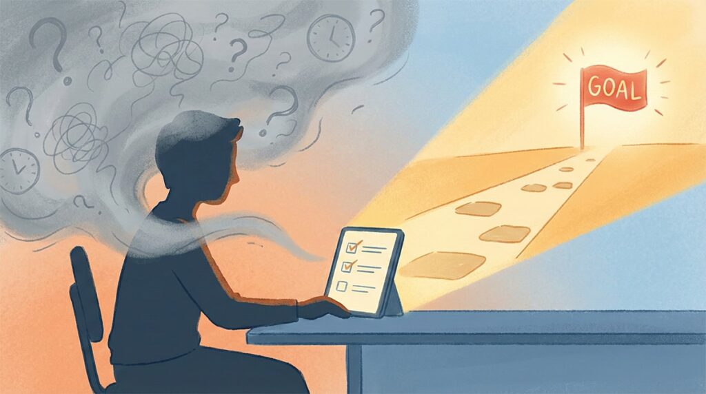 adhd planning illustration